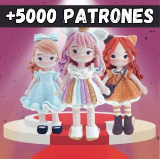 Mega pack: +5000 patrones de amigurumis
