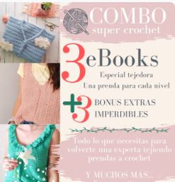 Crochet.Aprende a tejer prendas a crochet como una experta