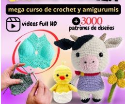 Crochetmania.Mega curso de crochet y amigurumis con v�deo