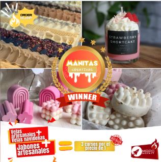 Jabones y velas artesanales. Convi�rtete en experto